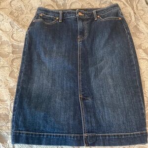 Talbots Denim Skirt
